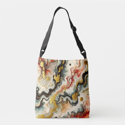 Goldene Flüsse  クロスボディバッグ (裏面)