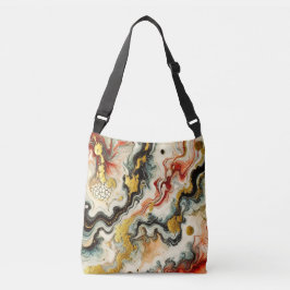 Goldene Flüsse  クロスボディバッグ