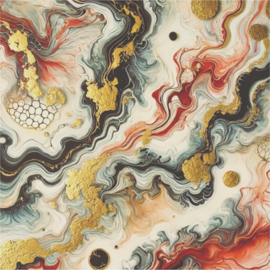 Goldene Flüsse シール (正面)