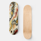 Goldene Flüsse  スケートボード (正面)