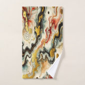 Goldene Flüsse ハンドタオル (ハンドタオル)