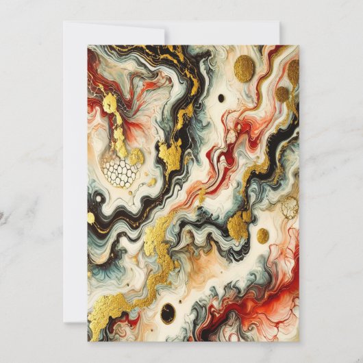 Goldene Flüsse 招待状 (正面)