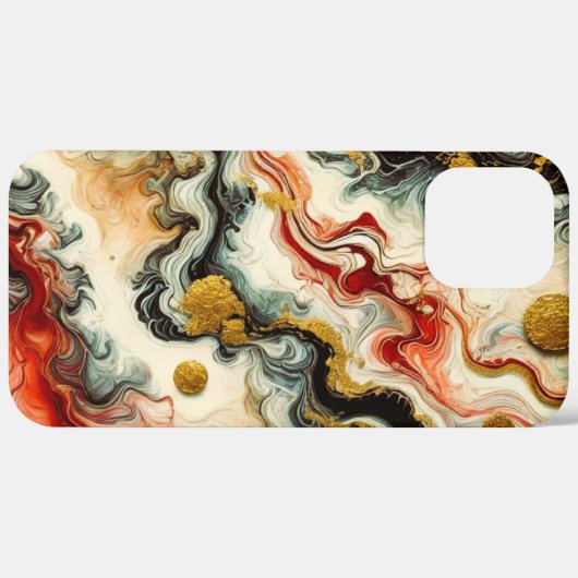 Goldene Flüsse Case-Mate iPhoneケース (裏面 (横))