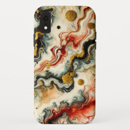 Goldene Flüsse iPhone XRケース
