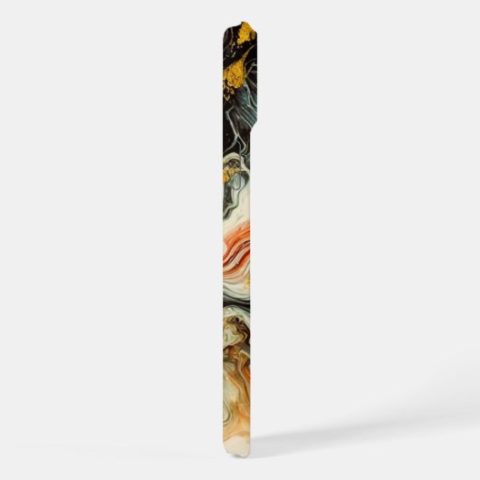Goldene Flüsse iPhoneケース (右側面)