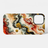 Goldene Flüsse iPhoneケース (裏面横)