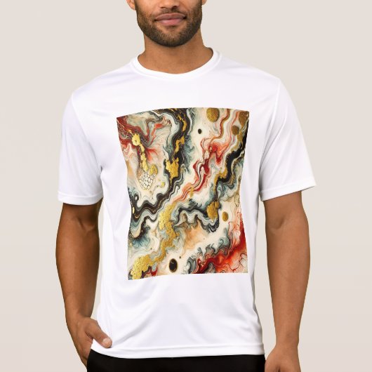 Goldene Flüsse  Tシャツ (正面)