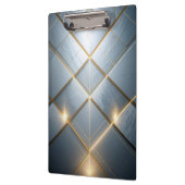 Goldene Geometrie Marmor Luxus Muster クリップボード (左)