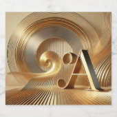 Goldene Harmonie ビールラベル (シングルラベル)