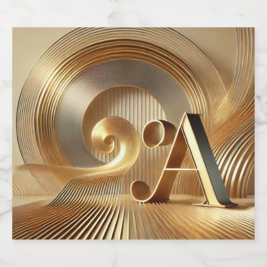 Goldene Harmonie ビールラベル (シングルラベル)