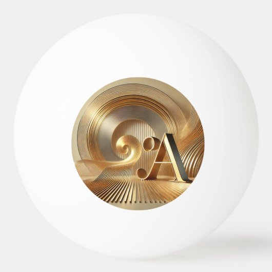 Goldene Harmonie  卓球ボール (正面)
