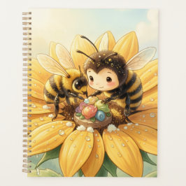 Goldene Hummel im Blütentanz1 プランナー手帳
