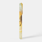 Goldene Hummel im Blütentanz1 iPhoneケース (右側面)