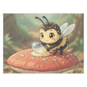 Goldene Hummel im Blütentanz テーブルクロス (正面(横))