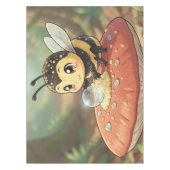 Goldene Hummel im Blütentanz テーブルクロス (正面)