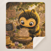 Goldene Hummel im Blütentanz.10 シェルパブランケット (正面)