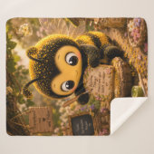 Goldene Hummel im Blütentanz.10 シェルパブランケット (正面(横))