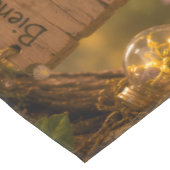 Goldene Hummel im Blütentanz.10 テーブルクロス (アングル)