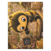 Goldene Hummel im Blütentanz.10 テーブルクロス (正面)