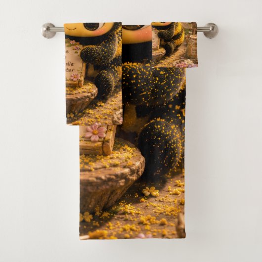 Goldene Hummel im Blütentanz.10 バスタオルセット (インサイチュ)