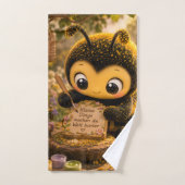 Goldene Hummel im Blütentanz.10 バスタオルセット (ハンドタオル)