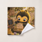 Goldene Hummel im Blütentanz.10 バスタオルセット (ウォッシュタオル)