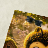 Goldene Hummel im Blütentanz.10 ビーチタオル (インサイチュ)