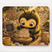 Goldene Hummel im Blütentanz.10 マウスパッド (正面)