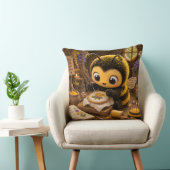 Goldene Hummel im Blütentanz.11 クッション (椅子)