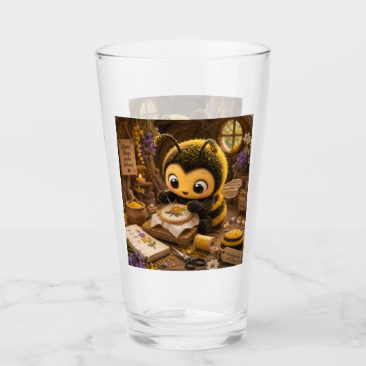 Goldene Hummel im Blütentanz.11 タンブラーグラス (正面)