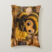Goldene Hummel im Blütentanz.12 アクセントクッション (裏面(縦))