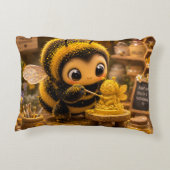 Goldene Hummel im Blütentanz.12 アクセントクッション (裏面)