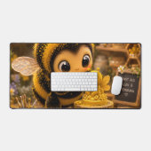 Goldene Hummel im Blütentanz.12 デスクマット (キーボード&マウス)