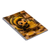Goldene Hummel im Blütentanz.12 ノートブック (右側)