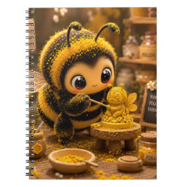 Goldene Hummel im Blütentanz.12 ノートブック