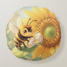 Goldene Hummel im Blütentanz.4