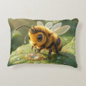 Goldene Hummel im Blütentanz.5 アクセントクッション (裏面)