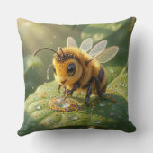 Goldene Hummel im Blütentanz.5 クッション (裏面)