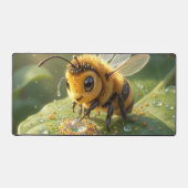 Goldene Hummel im Blütentanz.5 デスクマット (正面)
