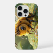 Goldene Hummel im Blütentanz.5 iPhoneケース (裏面)