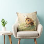 Goldene Hummel im Blütentanz.6 クッション (椅子)