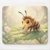 Goldene Hummel im Blütentanz.6 マウスパッド (正面)
