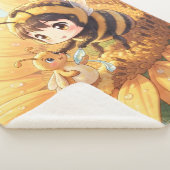 Goldene Hummel im Blütentanz.7 シェルパブランケット (3/4)
