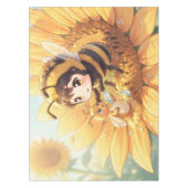 Goldene Hummel im Blütentanz.7 テーブルクロス (正面)