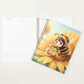 Goldene Hummel im Blütentanz.7 プランナー手帳 (ディスプレー)