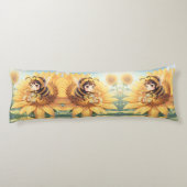 Goldene Hummel im Blütentanz.7 ボディピロー (裏面)