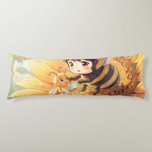Goldene Hummel im Blütentanz.7 ボディピロー (正面)