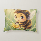 Goldene Hummel im Blütentanz.8 アクセントクッション (裏面)