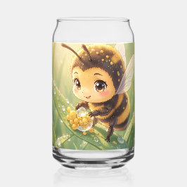 Goldene Hummel im Blütentanz.8 ガラス缶