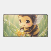 Goldene Hummel im Blütentanz.8 デスクマット (正面)